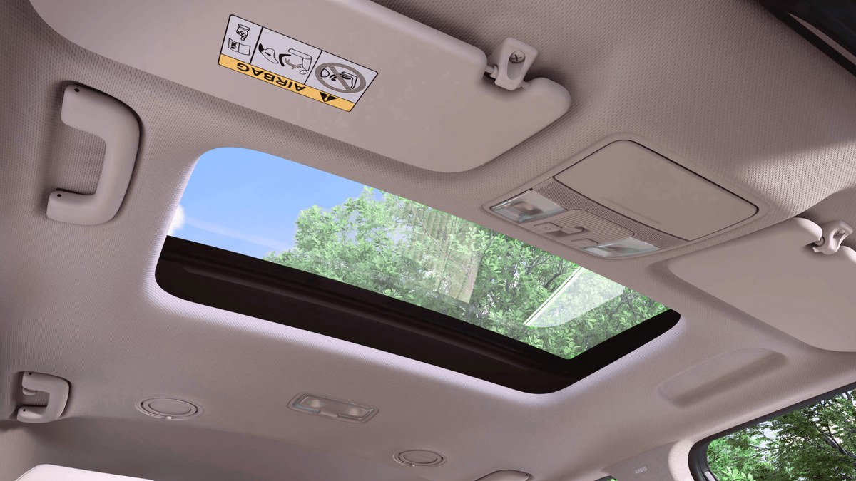 Cửa sổ trời của Kia Carens Clavis