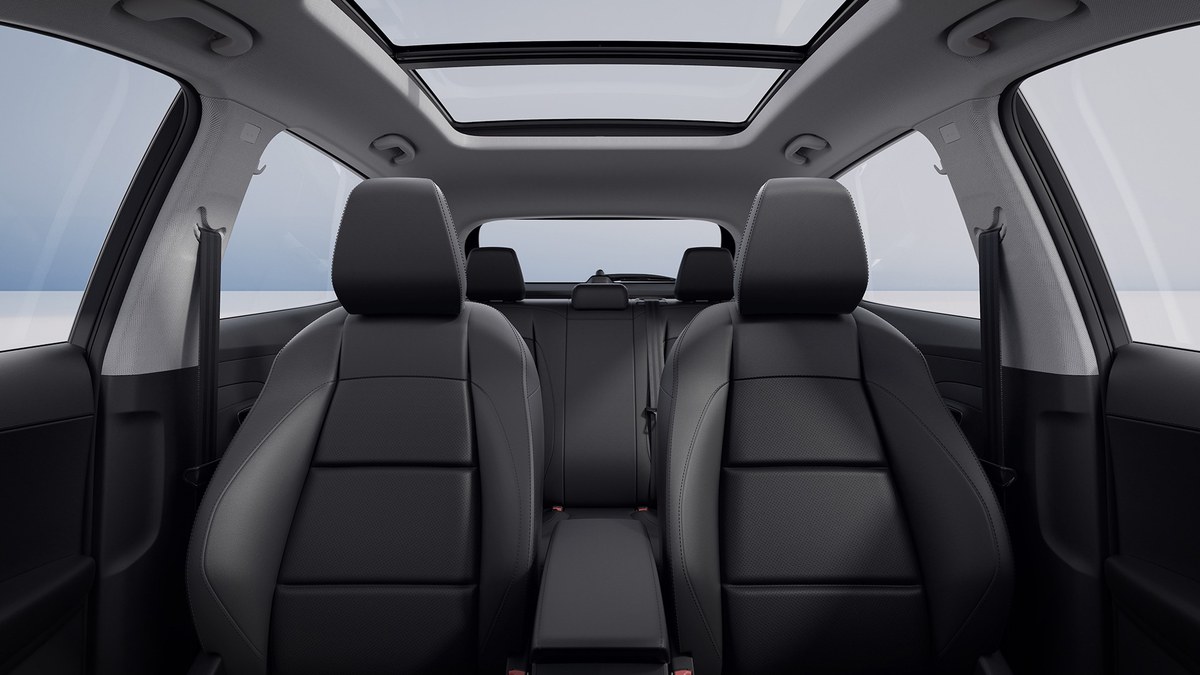 Ghế da Vani Đen trong All New MG ZS