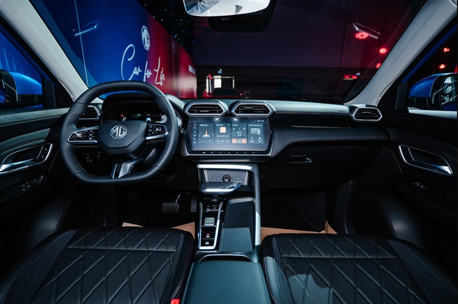 Nội thất All New MG ZS nhìn từ hàng ghế trước
