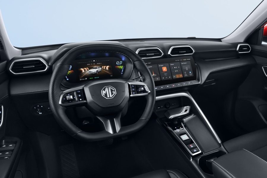 Màn hình trung tâm và đồng hồ thông tin của All New MG ZS